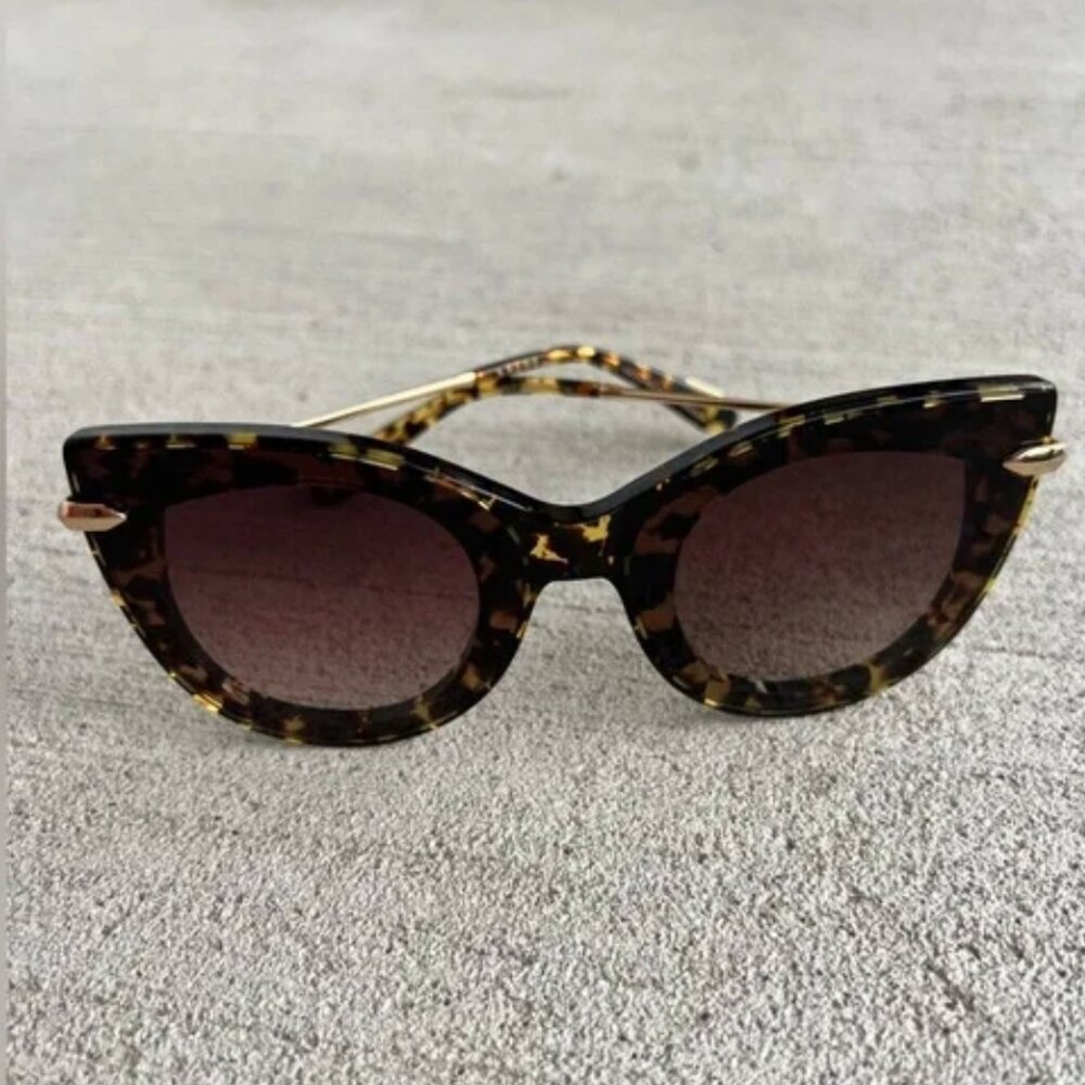 Krewe Monroe Tortoiseshell Sunglasses